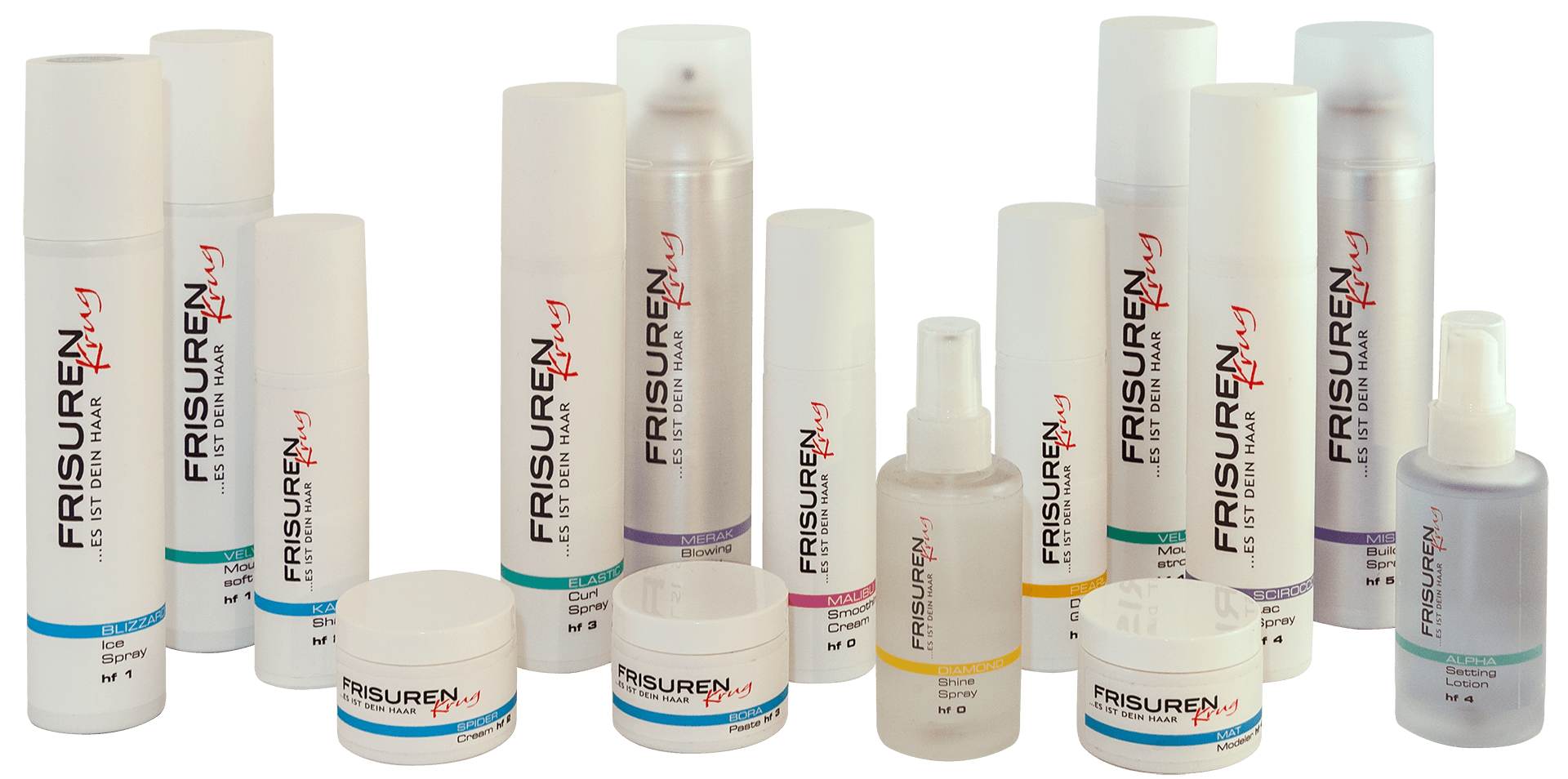 FRISUREN Krug FINISH – Produktfoto der Linie
